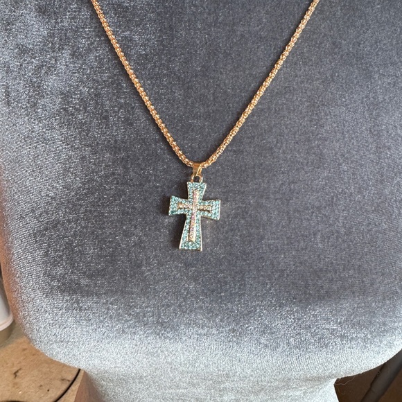Betsy Johnson Cross Necklace - Picture 5 of 5